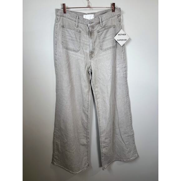 NEW NWT MOTHER Patch Pocket Undercover Sneak Jean in Caramel Size 31 - Picture 3 of 4